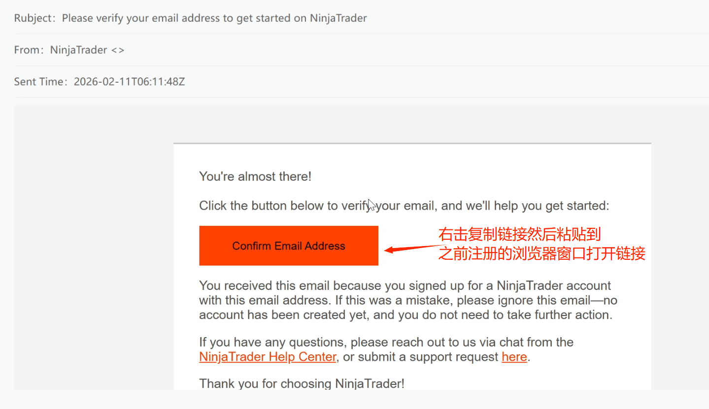 nt sing up email url